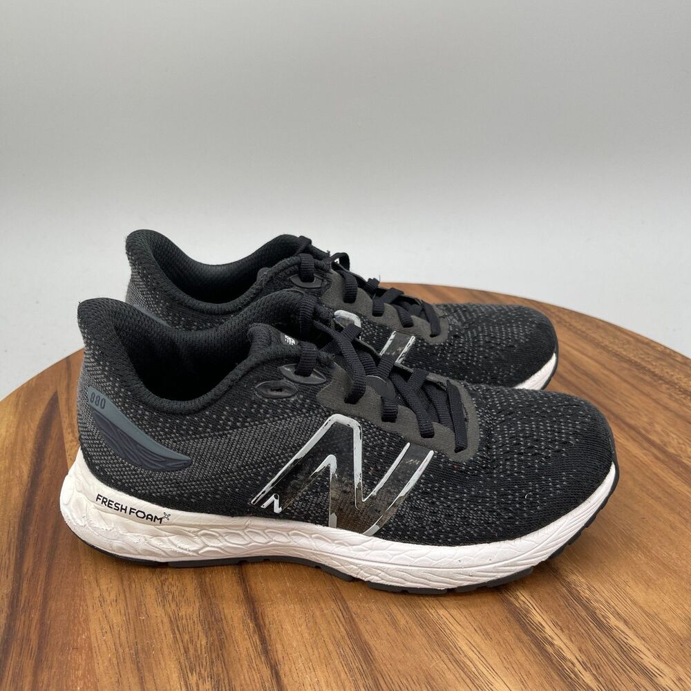 New Balance Fresh Foam X 880 V12 Kids Size 3 M Black Running Comfort Walking